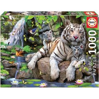 White Tigers of Bengal - 1000 brikker