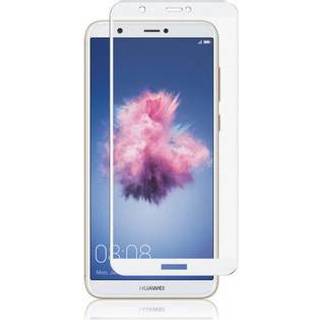 Panzer Huawei P Smart, heldækkende glas, hvid