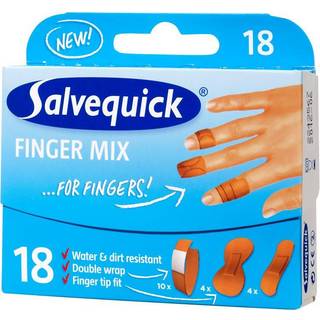 Salvequick Finger Mix Plaster - 18 stk.