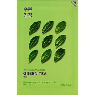 Holika Holika Pure Essence Green Tea Nærende sheetmaske Til sensitiv og rød blussende hud 23 ml - 23 ml
