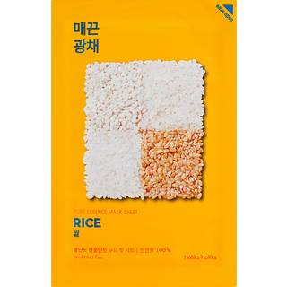 Holika Holika Pure Essence Rice Lysnende og revitaliserende sheetmaske 23 ml - 23 ml