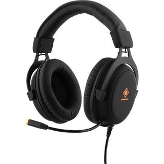 DELTACO Deltaco DH310 Gaming Headset 57mm, LED, sort 7333048031341