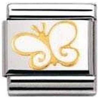 Nomination Butterfly Charm - White