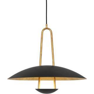 Konsthantverk Satellit Pendel Rå / 55 Cm - Loftslamper Messing Sort - 3432-6