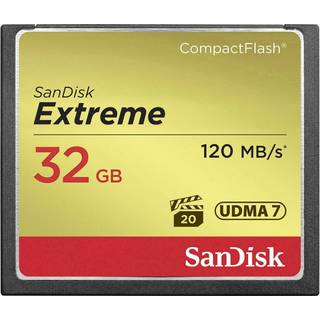 SanDisk Extreme 120MB sec 800x Compact Flash Card 32GB