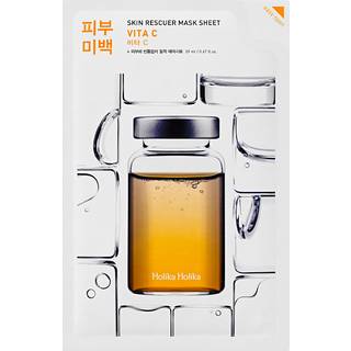 Holika Holika Skin Rescuer Vita C Lysende ansigts sheetmaske Med C-vitamin 20 ml - 20 ml