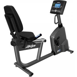 Life Fitness siddecykel RS1 Go tysk konsol