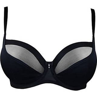 Pour Moi Pour Moi Black Non Padded Viva Luxe Underwired Bra