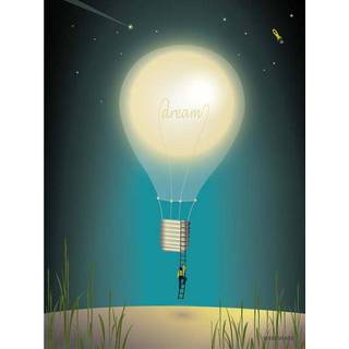 Tilbud: Spar 40% - Dreaming - Plakat 15x21 cm fra ViSSEVASSE