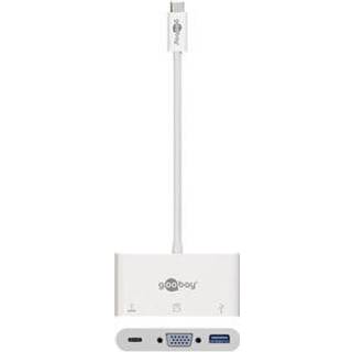 Pro USB C with Power Delivery to VGA/USB C PD adapter