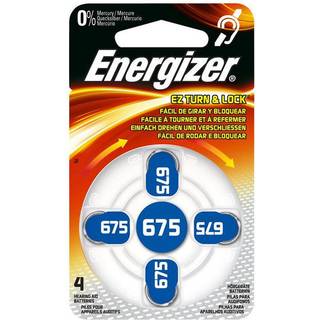 Energizer Høreapparat 675 Batterier (4 Stk. Pakning)
