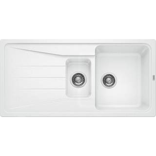 BLANCO SONA XL 6 S UX køkkenvask 100x50,hvid, Vendbar