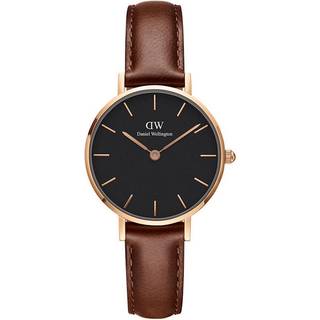 Daniel Wellington DW Watch Petite St Mawes Black Rose Gold 28mm