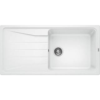 BLANCO SONA XL 6 S UX køkkenvask, Hvid Silgranit, Vendbar