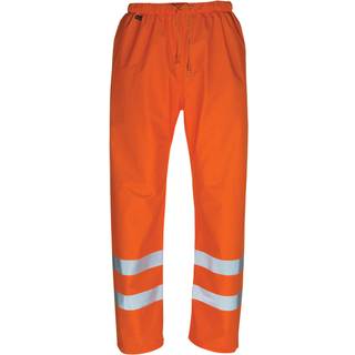 MASCOT SAFE AQUA Wolfsberg regnbukser, hi-vis orange - S