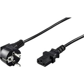 Ledning, Vinklet, 5 m, sort