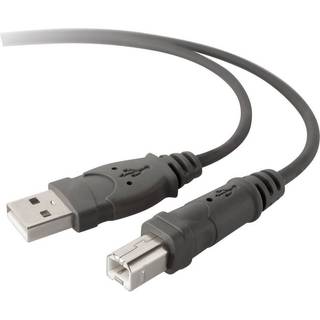 Belkin USB-A til USB-B kabel - 3 m - På lager i butik