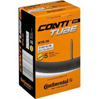 Continental 26" Slange 47/62-559 med 60mm racer ventil
