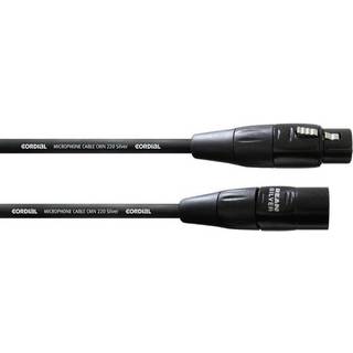 Cordial CIM5FM XLR Forbindelsesledning [1x XLR-tilslutning - 1x XLR-stik] 5.00 m Sort