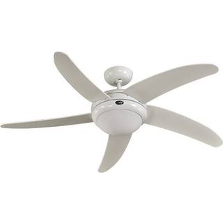 Moderne loftsventilator Elica, krom-wenge