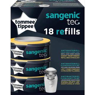 Tommee Tippee Sangenic Universal refill - 18 stk pakketilbud