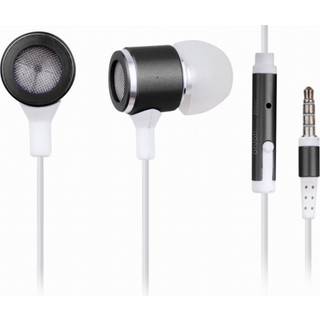 In-Ear-headset med mikrofon og 3,5 mm - sort