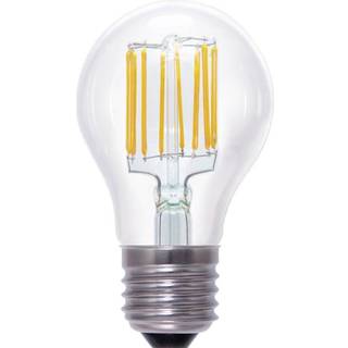 E27 7 W 927 LED-pære i kulfiberlook, klar