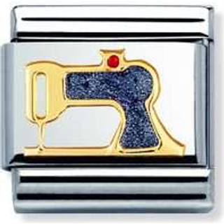 Nomination Classic - DAILY LIFE Edelstahl, Email und 18K-Gold (Nahmaschine) - gold