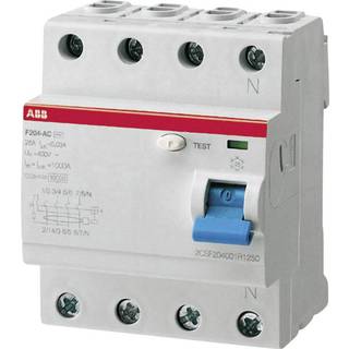 ABB Fejlstrømsafbryder hpfi 40a 4 polet 30ma f204a-40/0,03