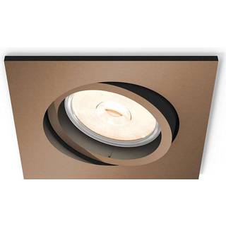 Philips myLiving Indbygningsspot Donegal Kvadratisk Hvid LED