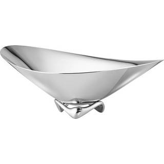 KOPPEL wave skål, lille, Georg Jensen, Blankt rustfrit stål