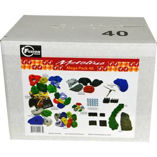 Metolius Climbing Pu Mega Pack 40 pcs Multi, One Size