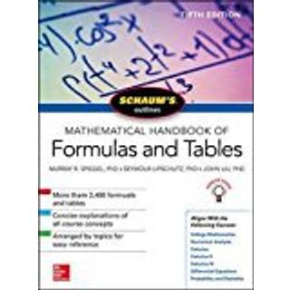 Schaum's Outline of Mathematical Handbook of Formulas and Tables, Fifth Edition