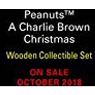 A Charlie Brown Christmas Wooden Collectible Set