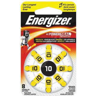 Energizer Høreapparat 10 Batterier (8 Stk. Pakning)