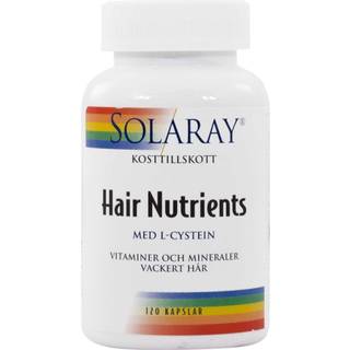 Solaray Hair Nutrients, 120 kapsler