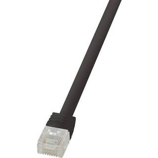 LogiLink SlimLine CAT 6 Ikke afskærmet parsnoet (UTP) 25cm Patchkabel Hvid