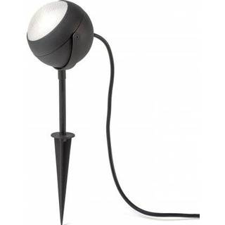 Lecce LED-lampe med jordspyd, sort