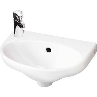 Gustavsberg Nautic 5540 håndvask med CeramicPlus 400x275 mm