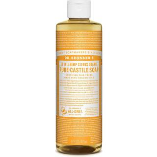 Dr-Bronners Pleje Flydende-saeberCitrus-Orange 18-in-1 Natural Soap 475 ml (244,00 kr / 1 l) - 475 ml