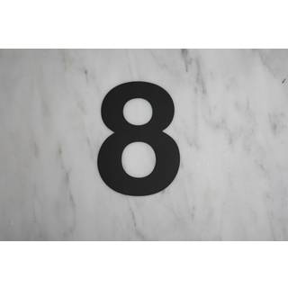 Allux Sort folietal nr. 8 - 10 cm - F67208