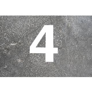 Allux Sort folietal nr. 4 - 10 cm - F67204