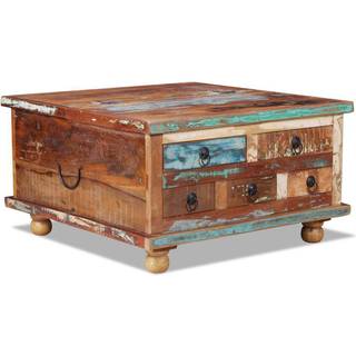 Sofabord 70x70x40 cm ru mangotræ