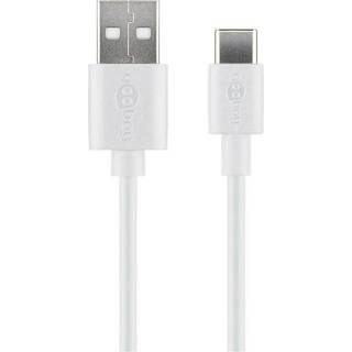 USB 2.0 kabel (USB C - A han) | 2 meter | PRIS-MATCH