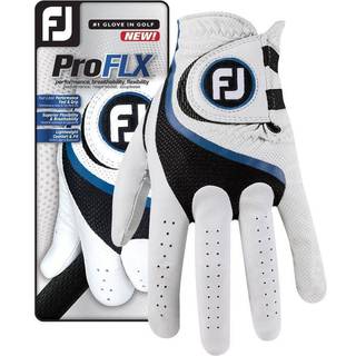 FootJoy Pro FLX Læder Dame Golfhandske - Pearl - Venstre - Str. M