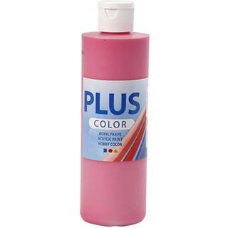 Plus Color Hobbymaling Fuchsia 250ml - Hurtigtørrende