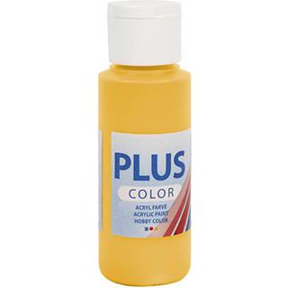 Hobbymaling 60 ml - Yellow sun, 1 stk