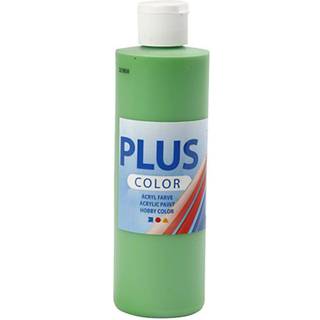 Plus Color Hobbymaling - Lys Grøn 250ml