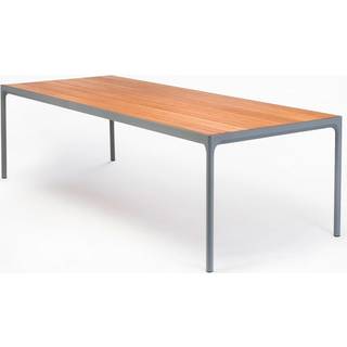 HOUE Four Havebord Dark Grey/Bamboo L270 cm