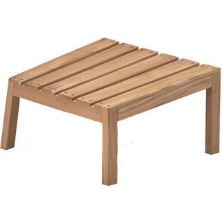 Skagerak between lines fodskammel teak 53,5x52,5x28cm